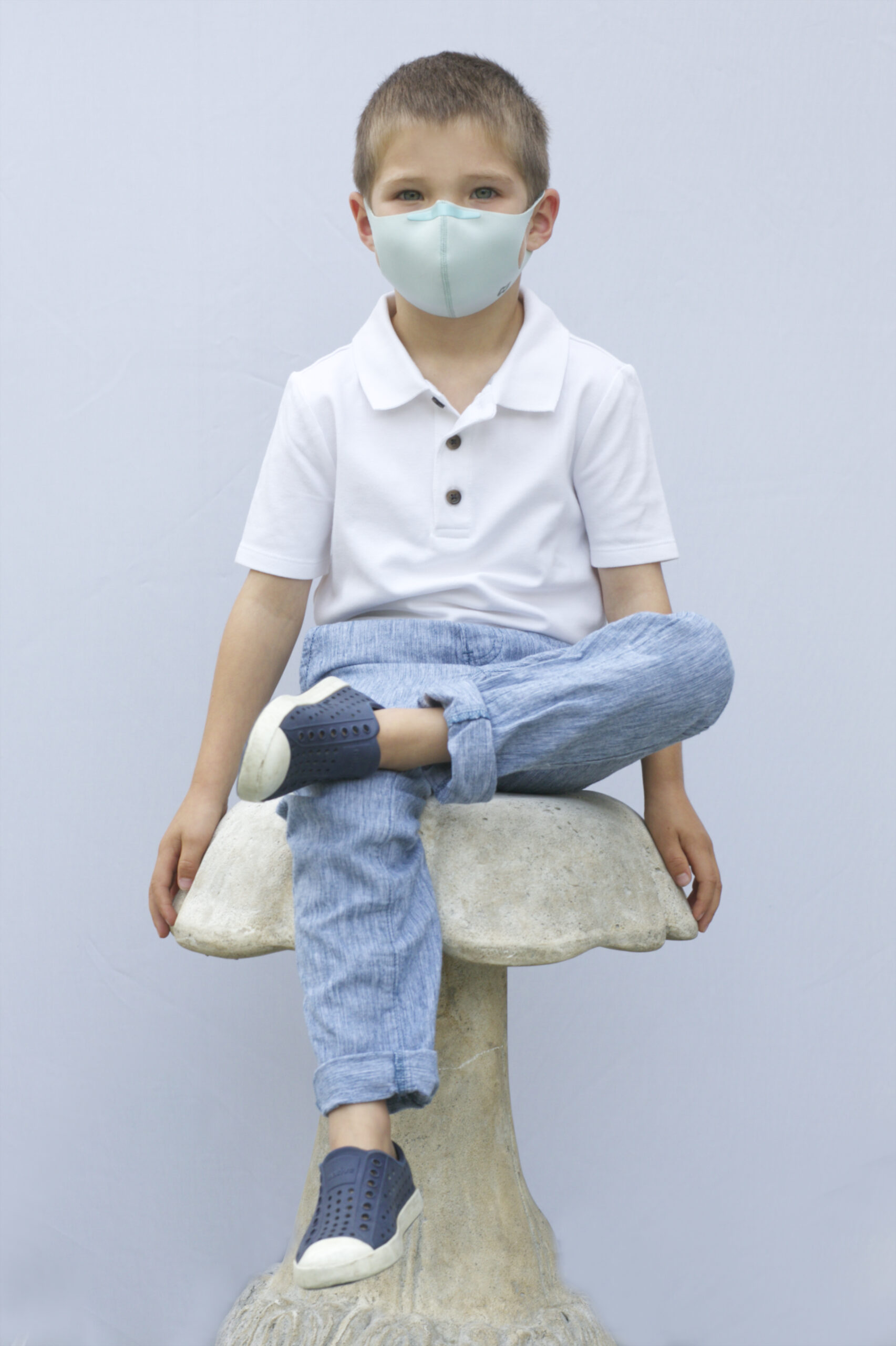 Mighty Well | Mighty Well Mask | reusable, everyday face mask | anti-microbial mask | mask with nose clip | anti-odor mask KIDS
